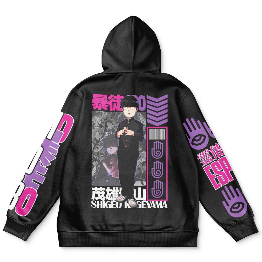 Morukai "Shigeo Kageyama V2 Mob Psycho 100 Streetwear Hoodie