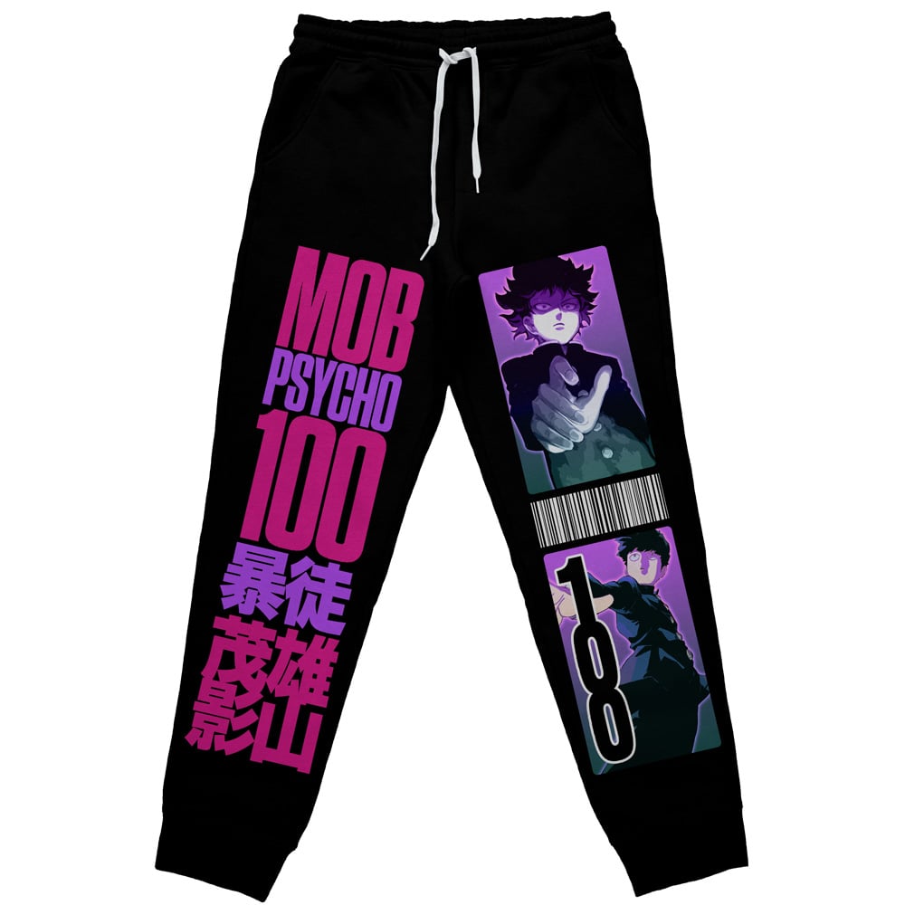 Morukai "Shigeo Kageyama V2 Mob Psycho 100 Streetwear Sweatpants