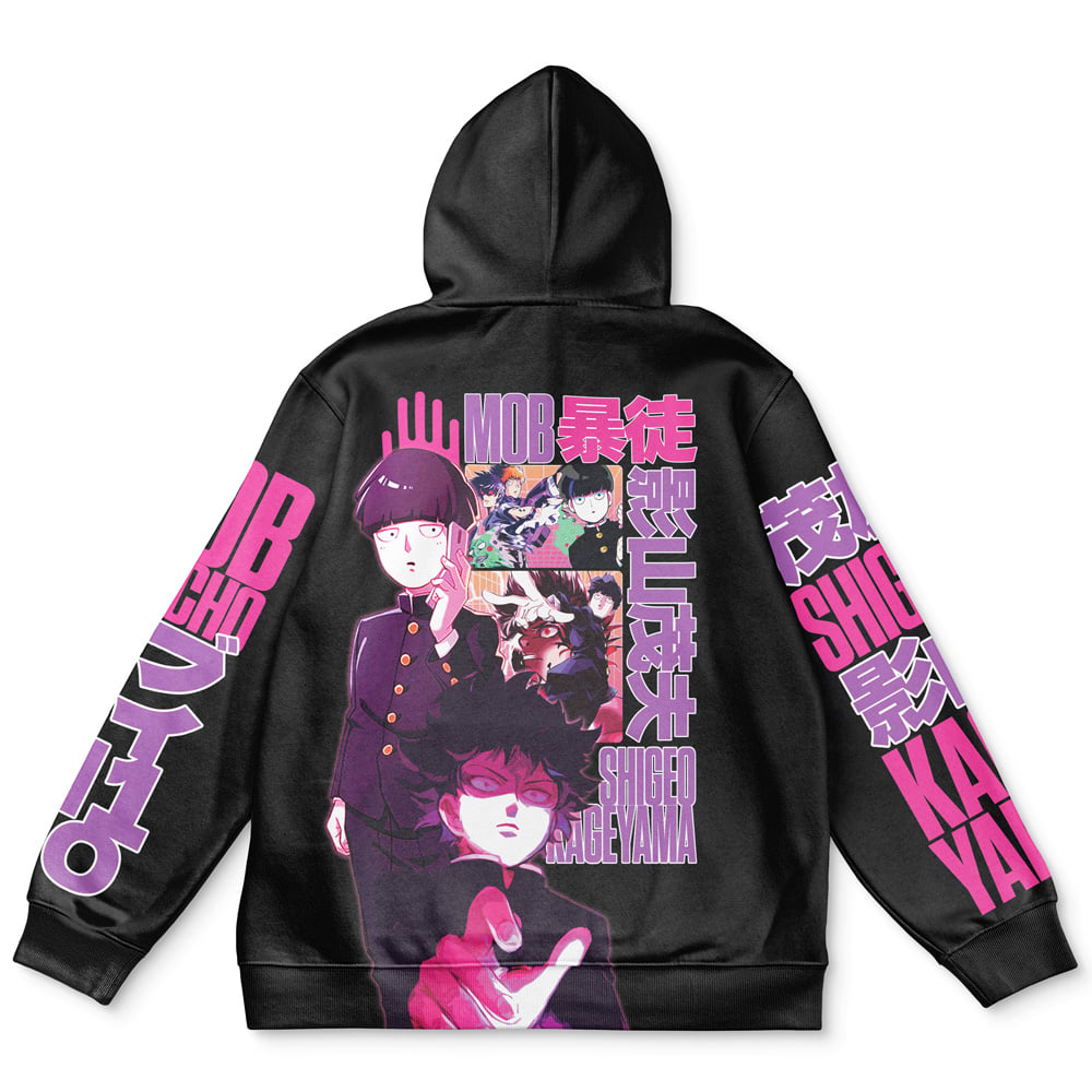 Morukai "Shigeo Kageyama V3 Mob Psycho 100 Streetwear Hoodie