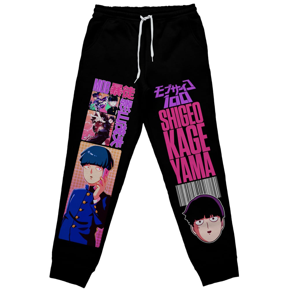 Morukai "Shigeo Kageyama V3 Mob Psycho 100 Streetwear Sweatpants