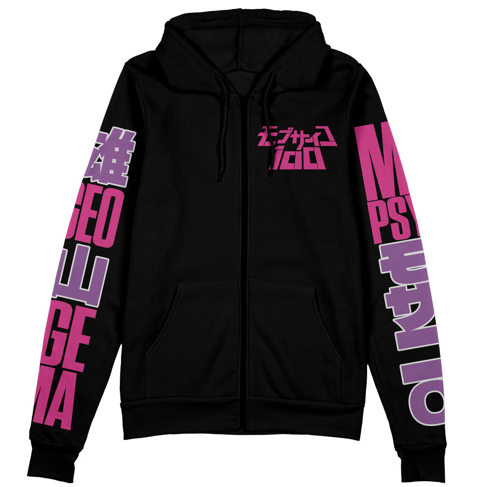 Morukai "Shigeo Kageyama V3 Mob Psycho 100 Streetwear Zip Hoodie Jacket