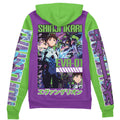 Morukai "Shinji Ikari x Eva 01 Neon Genesis Evangelion Streetwear Zip Hoodie Jacket