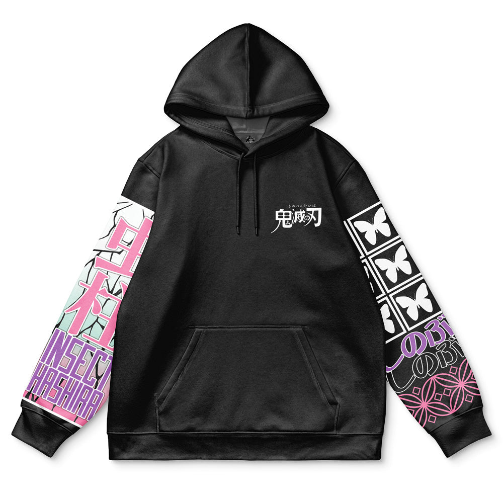 Morukai "Shinobu Kocho" Demon Slayer: Kimetsu no Yaiba Streetwear Hoodie V1