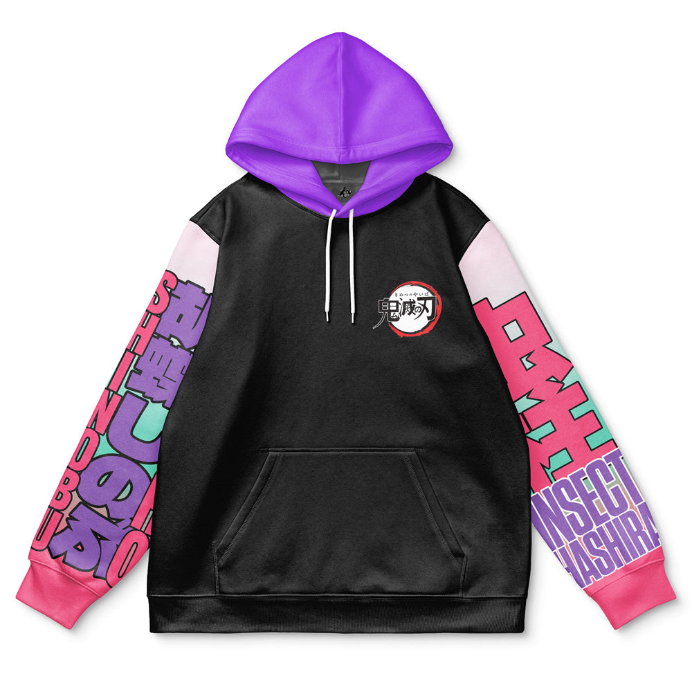 Morukai "Shinobu Kocho" Demon Slayer: Kimetsu no Yaiba Streetwear Hoodie V2