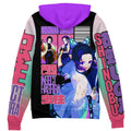 Morukai "Shinobu Kocho" Demon Slayer: Kimetsu no Yaiba Streetwear Zip Hoodie Jacket V2
