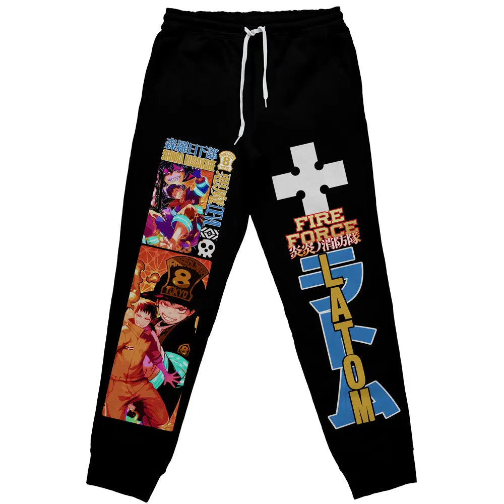 Morukai "Shinra Kusakabe Fire Force Streetwear Sweatpants