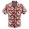 Morukai "Skull Emblem" Fire Force Hawaiian Shirt