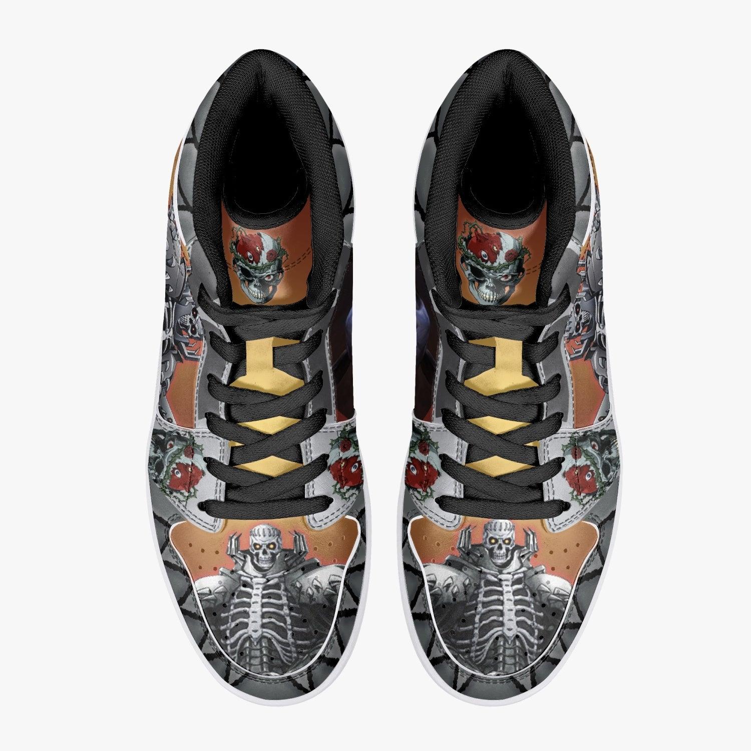 Morukai "Skull Knight Beruseruku Mid 1 Basketball Shoes