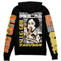 Morukai "Slug Girl Junji Ito Collection Streetwear Zip Hoodie Jacket