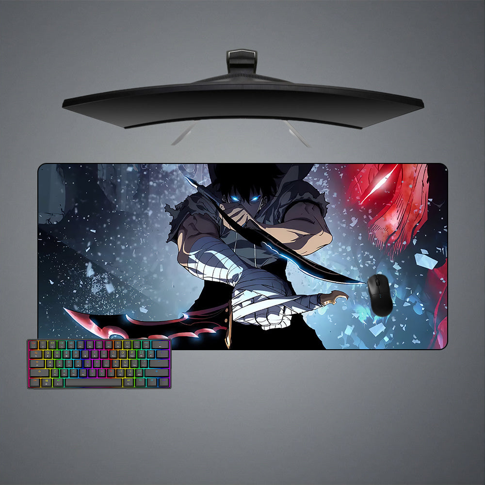 Morukai "Sung Jin Woo Dagger" Solo Leveling Gaming Mouse Pad