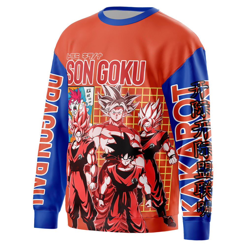 Morukai "Son Goku" Dragon Ball Streetwear Sweatshirt