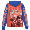 Morukai "Son Goku" Dragon Ball Streetwear Zip Hoodie Jacket