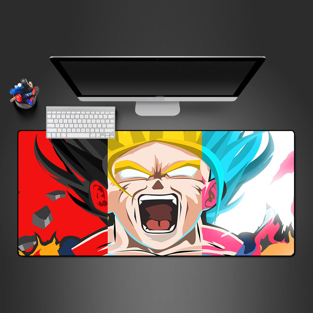 Morukai "Son Goku Transformations" Dragon Ball Gaming Mouse Pad