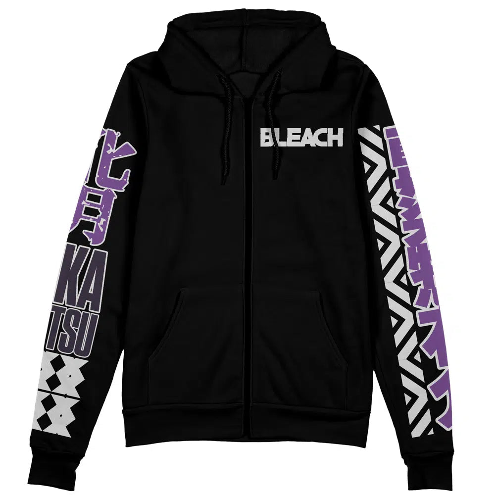 Morukai "Sosuke Aizen TYBWA Bleach Streetwear Zip Hoodie Jacket