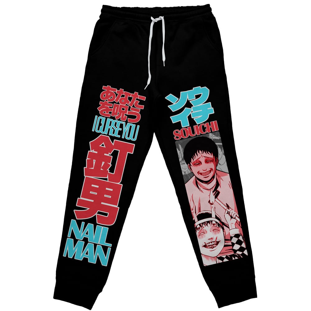 Morukai "Souichi Junji Ito Collection Streetwear Sweatpants