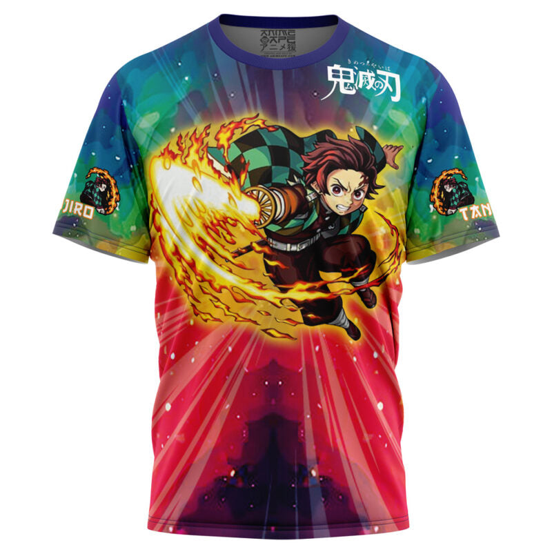 Morukai "Space Samurai Tanjiro" Demon Slayer: Kimetsu no Yaiba AOP T-Shirt