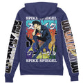 Morukai "Spike Spiegel Cowboy Bebop Streetwear Zip Hoodie Jacket
