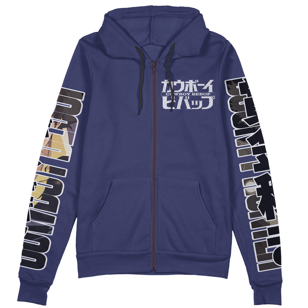 Morukai "Spike Spiegel Cowboy Bebop Streetwear Zip Hoodie Jacket