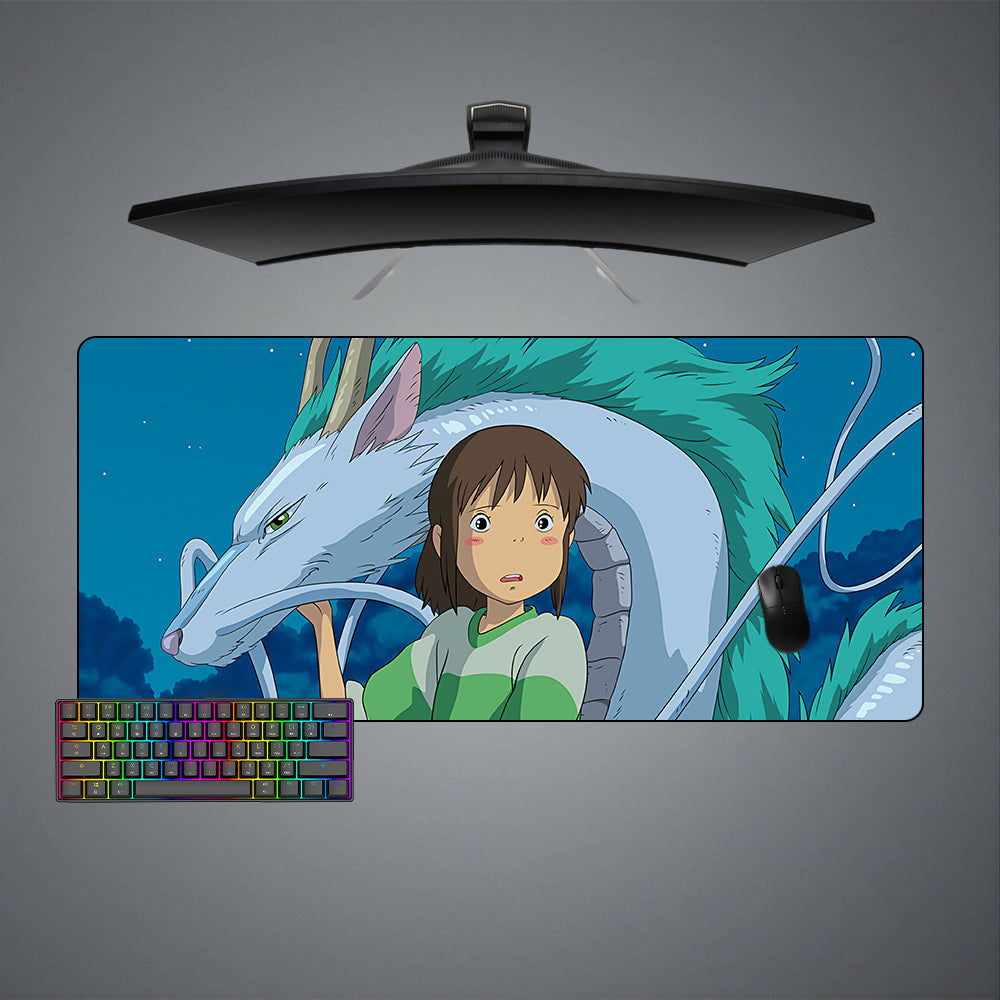 Morukai "Chihiro & Haku" Spirited Away Gaming Mouse Pad