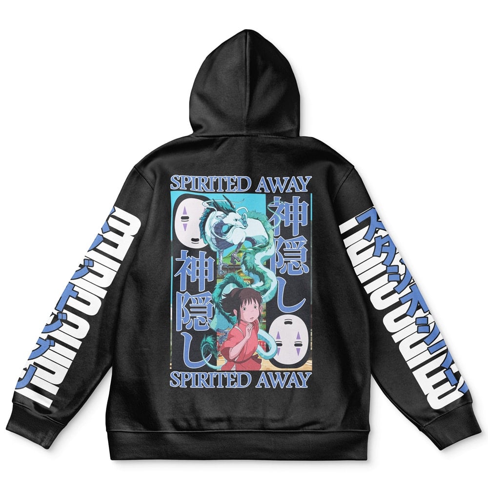 Morukai "Chihiro Haku No Face" Spirited Away Streetwear Hoodie