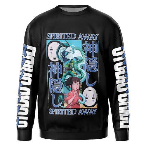 Morukai "Chihiro Haku No Face" Spirited Away Streetwear Sweatshirt