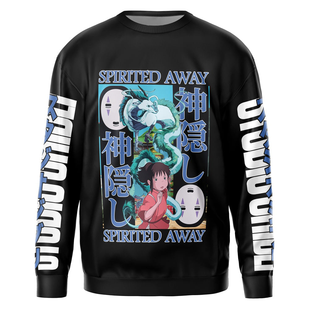 Morukai "Chihiro Haku No Face" Spirited Away Streetwear Sweatshirt
