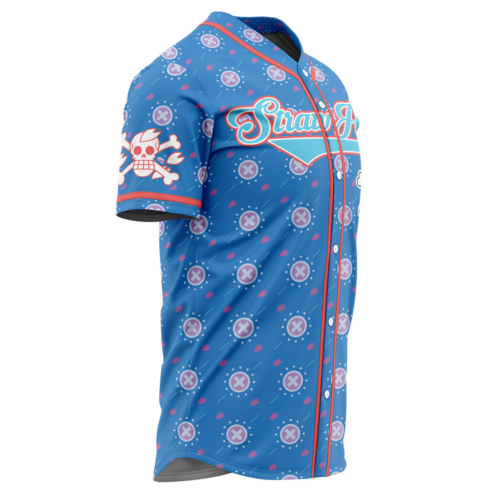 Morukai "Straw Hats Chopper One Piece Baseball Jersey