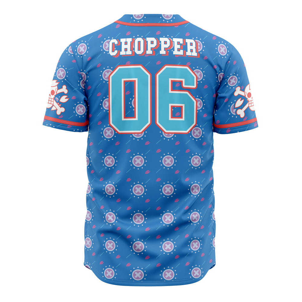 Morukai "Straw Hats Chopper One Piece Baseball Jersey
