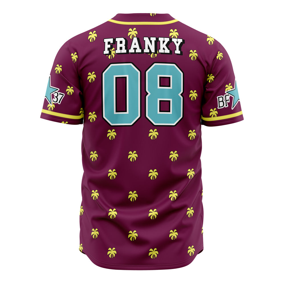 Morukai "Straw Hats Franky One Piece Baseball Jersey