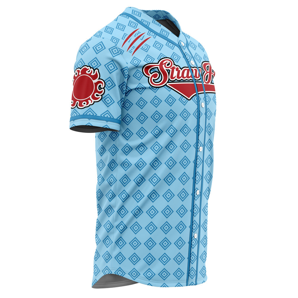 Morukai "Straw Hats Jinbe One Piece Baseball Jersey