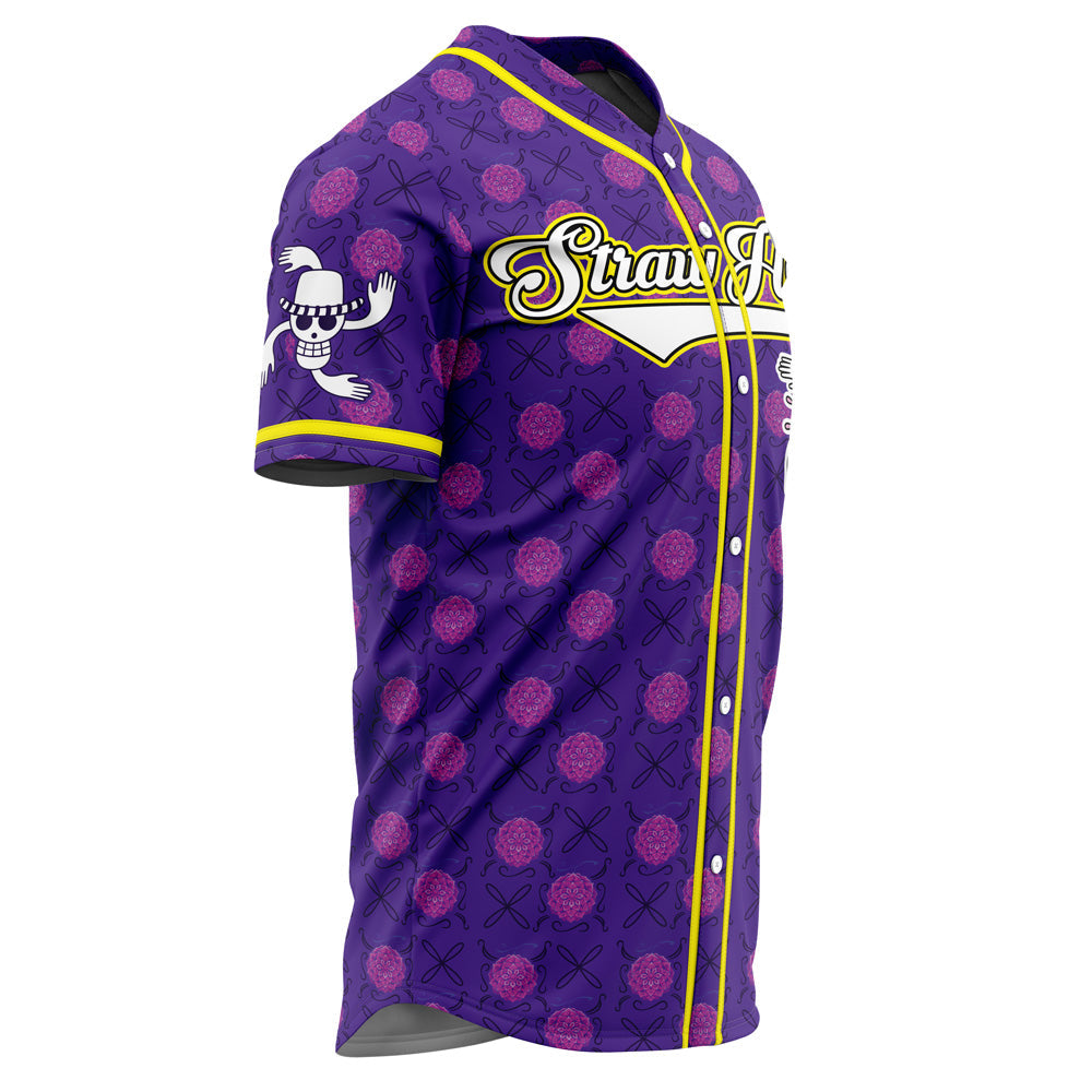 Morukai "Straw Hats Robin One Piece Baseball Jersey