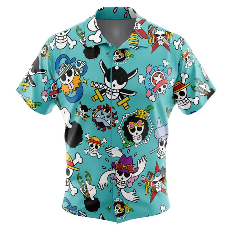 Morukai "The Straw Hat Pirates" One Piece Hawaiian Shirt