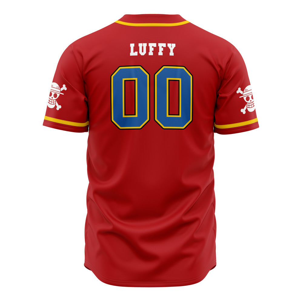Morukai "Strawhats Luffy One Piece Baseball Jersey