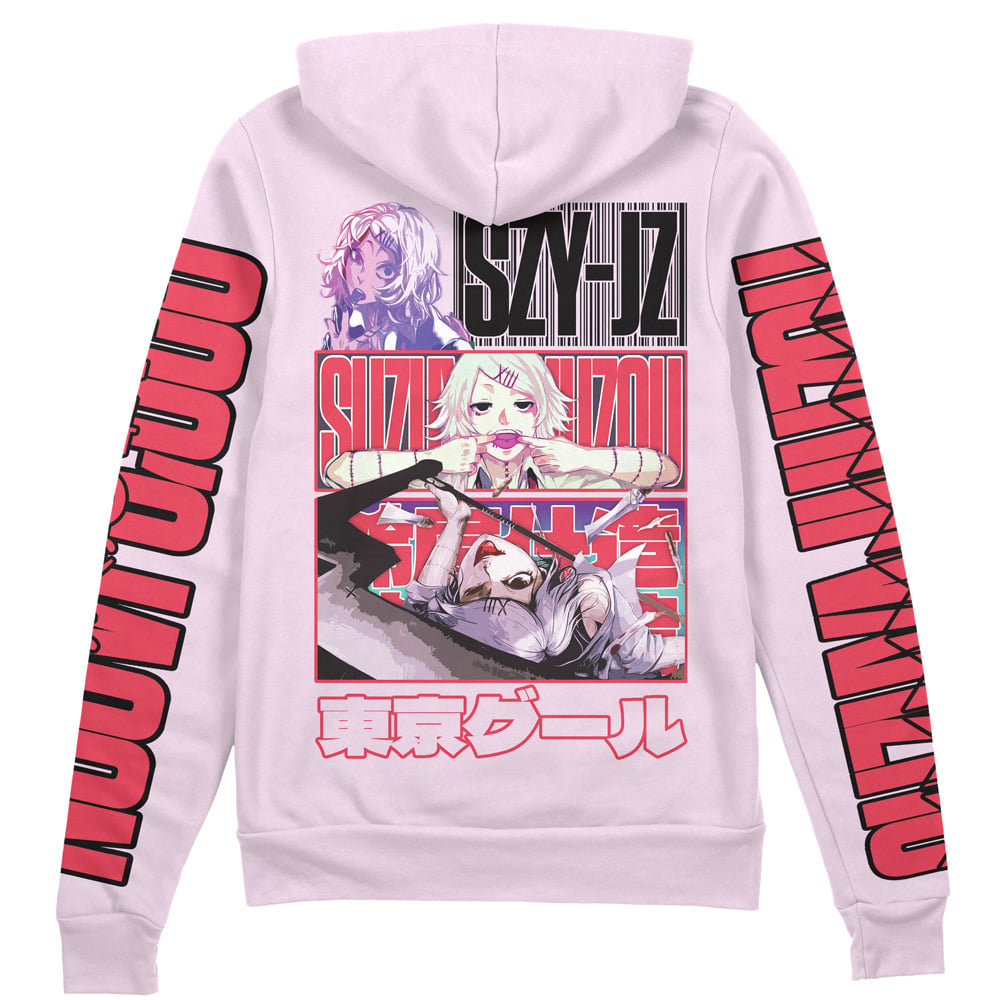 Morukai "Juuzou Suzuya" Tokyo Ghoul Streetwear Zip Hoodie Jacket