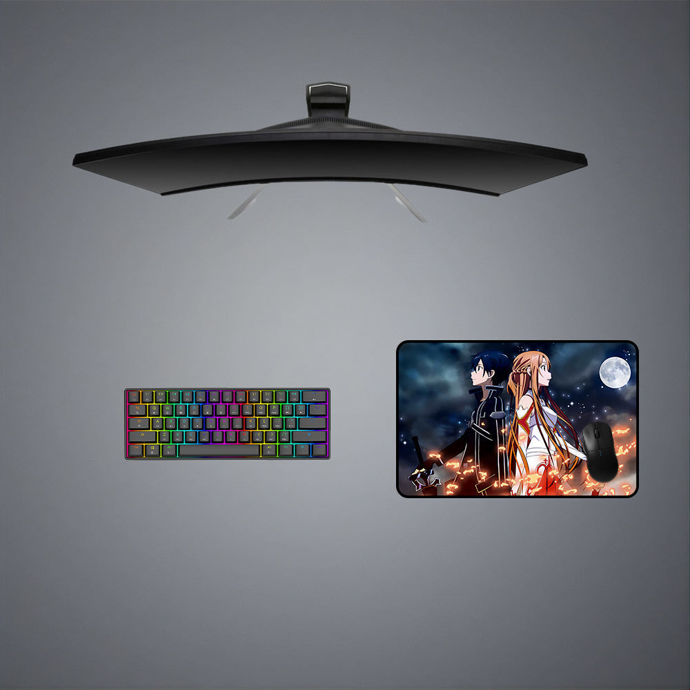 Morukai "Couple Moon" Sword Art Online Gaming Mouse Pad