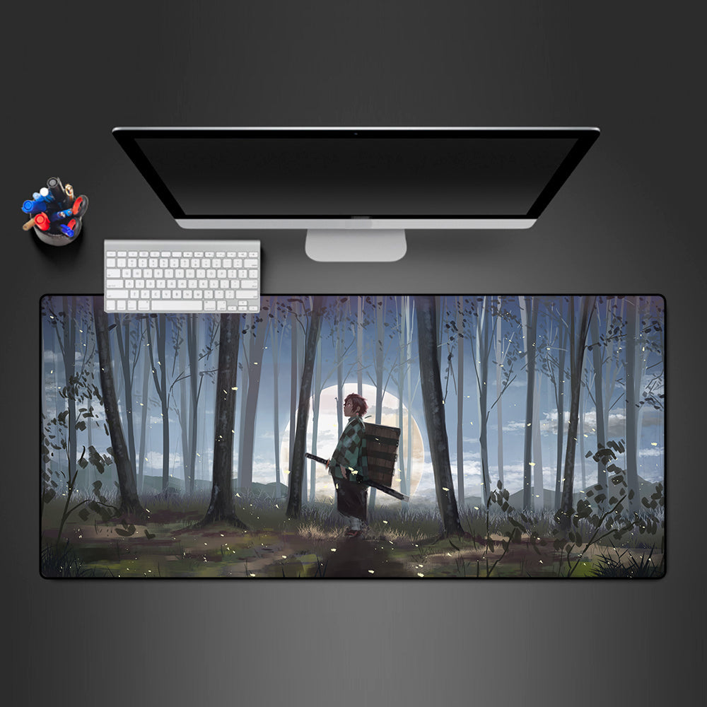 Morukai "Tanjiro in Forest" Demon Slayer: Kimetsu no Yaiba Gaming Mouse Pad