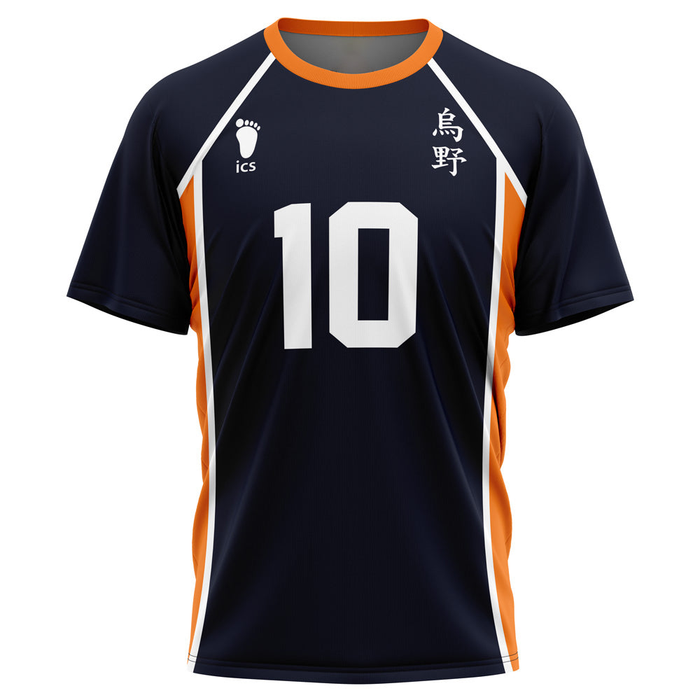 Morukai "Karasuno Shoyo Hinata #10" Haikyu!! AOP T-Shirt