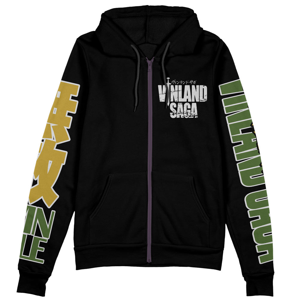Morukai "Thorkell" Vinland Saga Streetwear Zip Hoodie Jacket