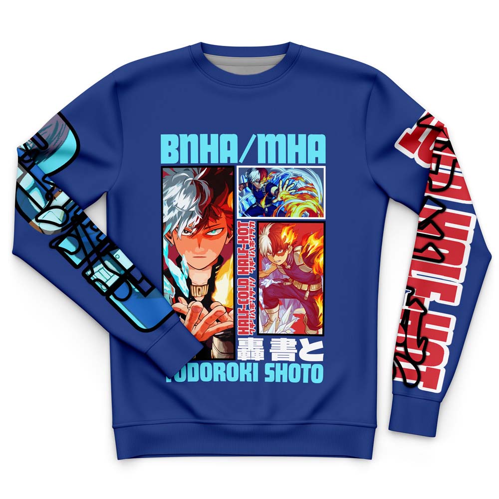 Morukai "Shoto Todoroki" My Hero Academia Streetwear Sweatshirt