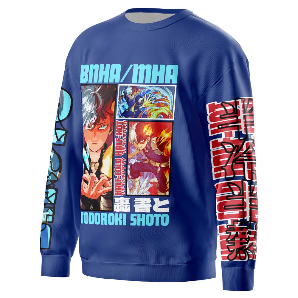 Morukai "Shoto Todoroki" My Hero Academia Streetwear Sweatshirt