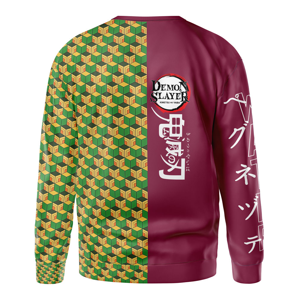 Morukai "Giyu Tomioka Haori" Demon Slayer: Kimetsu no Yaiba Streetwear Sweatshirt