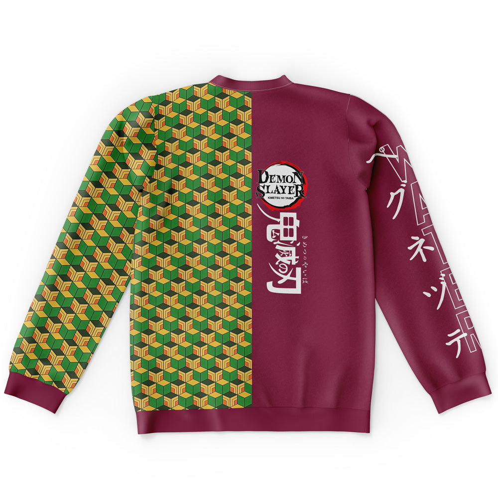 Morukai "Giyu Tomioka Haori" Demon Slayer: Kimetsu no Yaiba Streetwear Sweatshirt