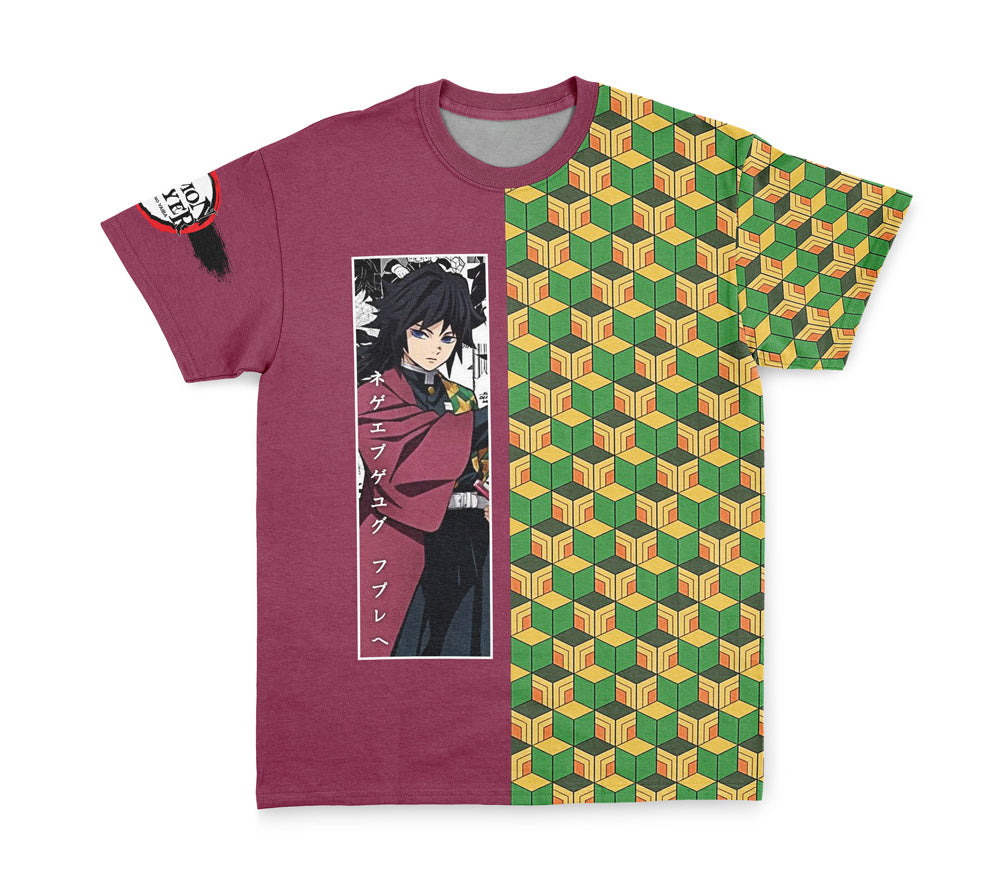 Morukai "Giyu Tomioka Haori" Demon Slayer: Kimetsu no Yaiba Streetwear T-Shirt
