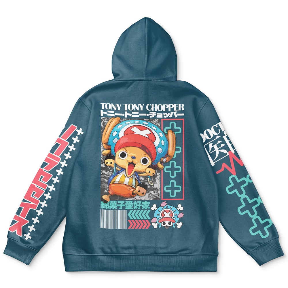 Morukai "Tony Tony Chopper V2 One Piece Streetwear Hoodie