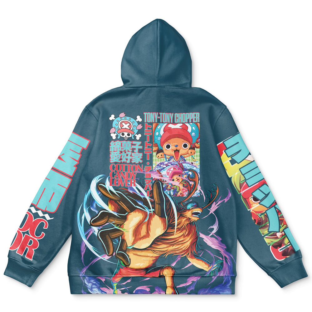 Morukai "Tony Tony Chopper V3 One Piece Streetwear Hoodie