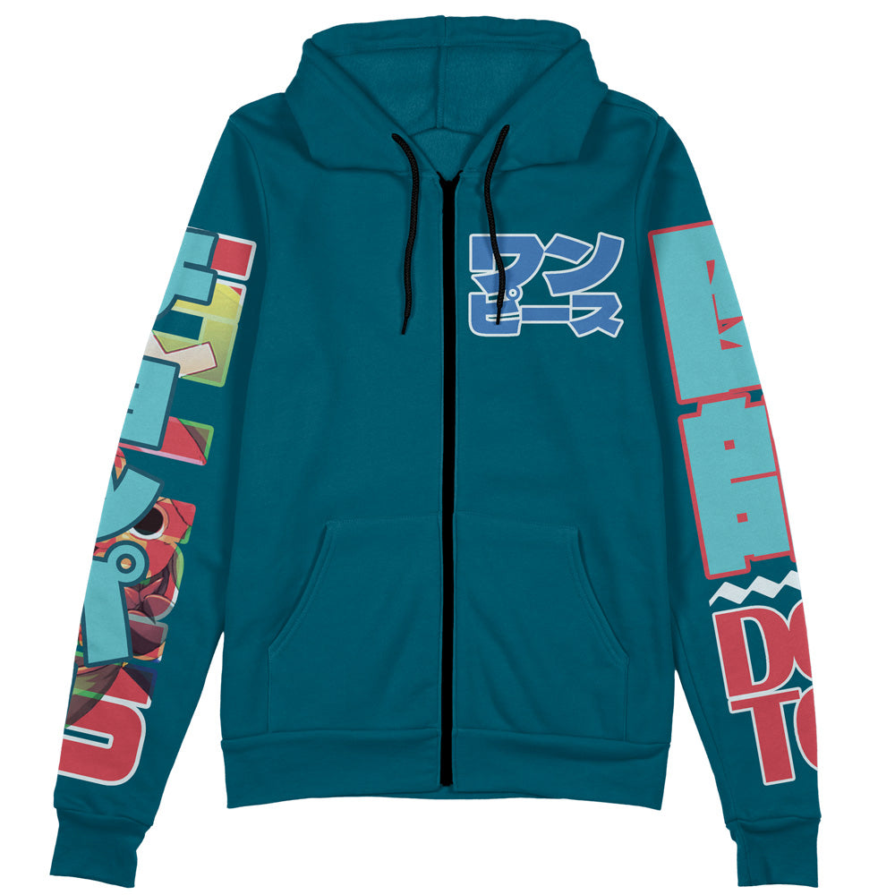 Morukai "Tony Tony Chopper V3 One Piece Streetwear Zip Hoodie Jacket