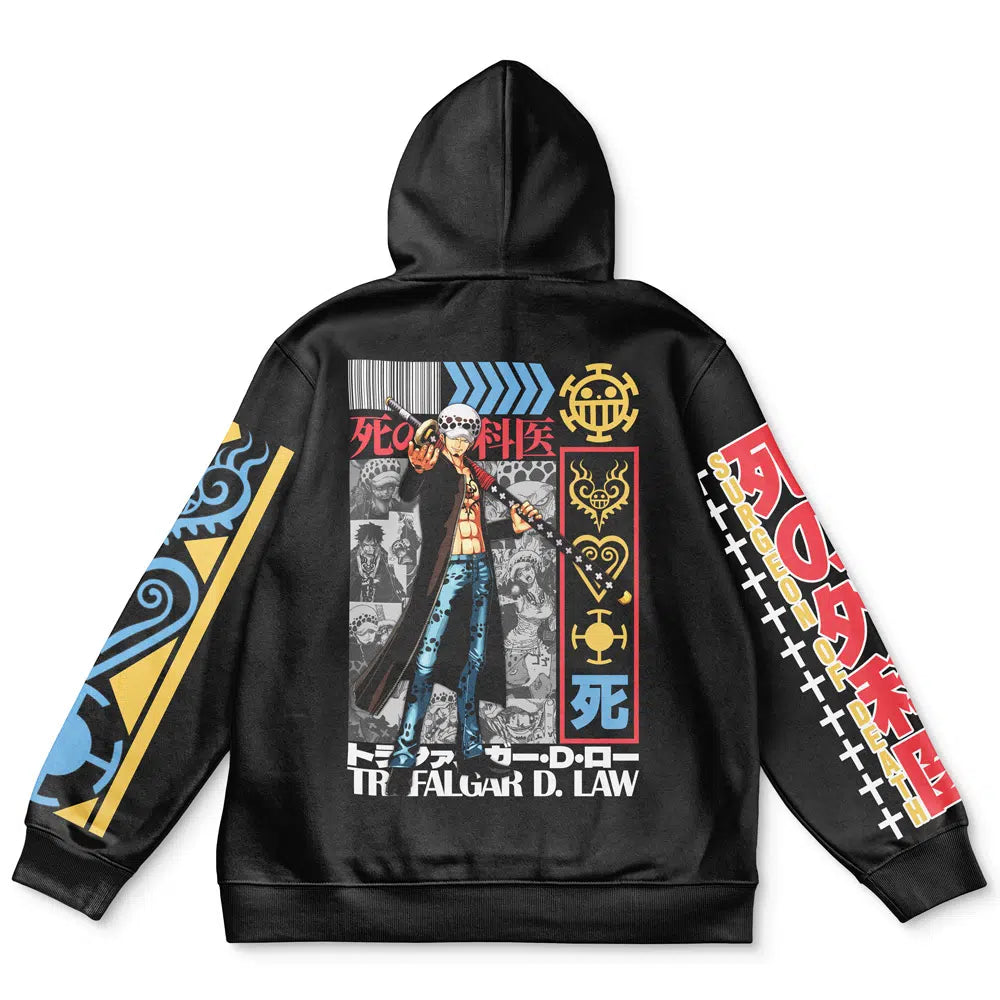 Morukai "Trafalgar D. Law V2 One Piece Streetwear Hoodie