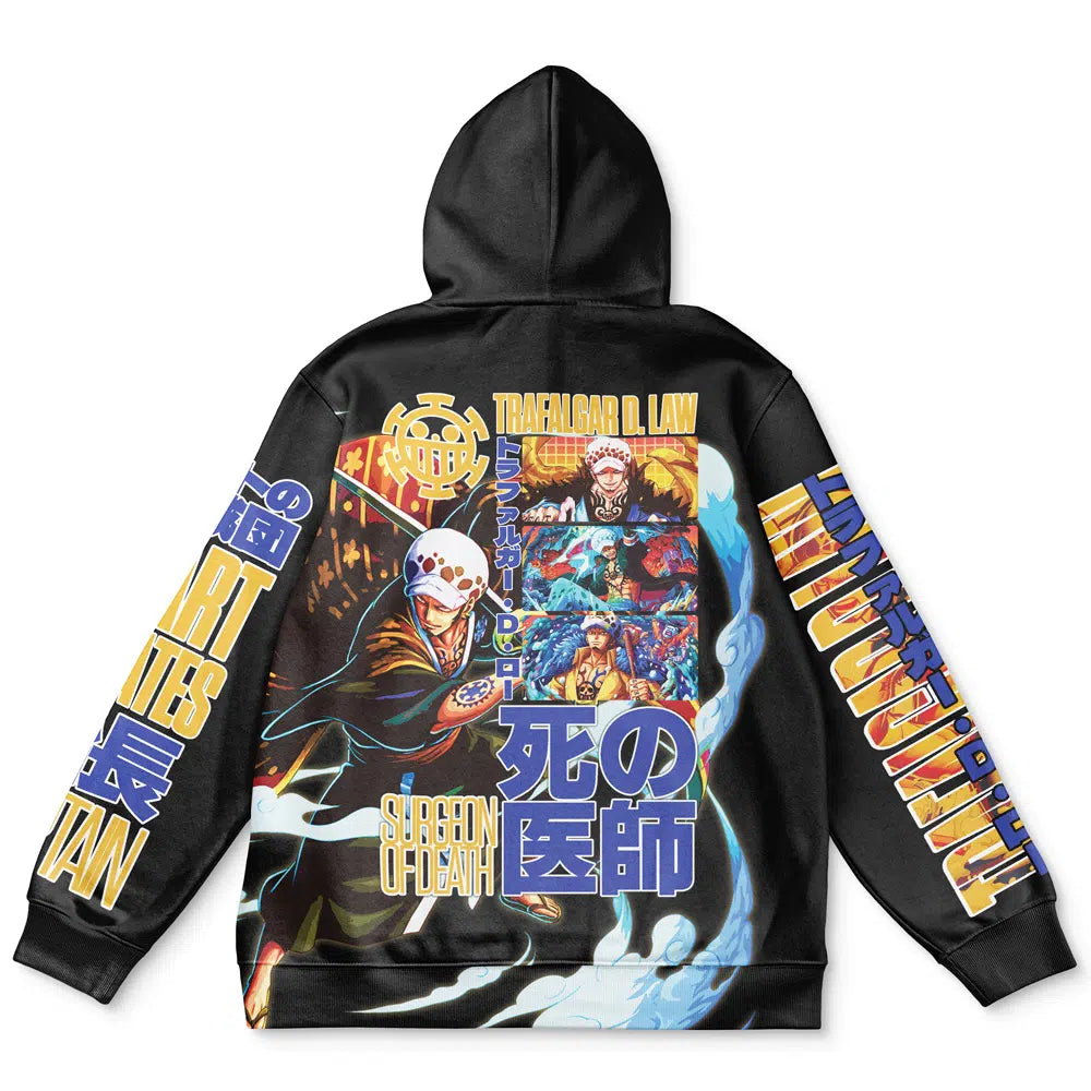 Morukai "Trafalgar D. Law V3 One Piece Streetwear Hoodie