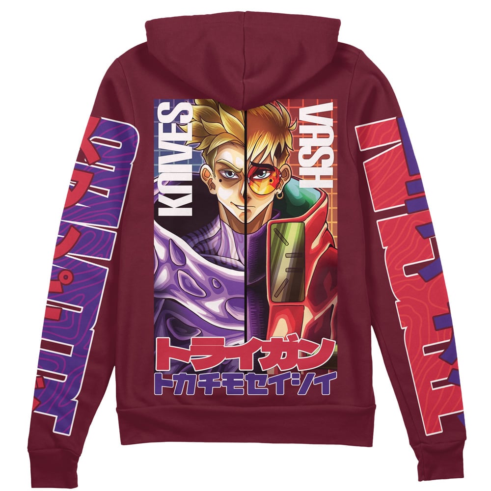 Morukai "Trigun Stampede Streetwear Zip Hoodie Jacket