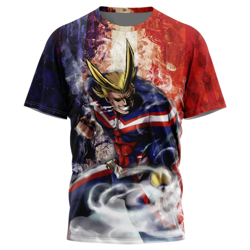 Morukai "Trippy All Might" My Hero Academia AOP T-Shirt